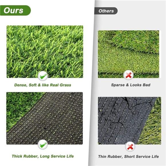 Artificial Grass, 51" x 26" Dog Pee Pads, Professional Dog Potty Training Rug - Picture 5 of 8